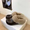 Chinelos de Plataforma Peludos Estilo Retrô Francês para Mulheres, Uso Externo, Novo Estilo 2026, Quentes de Inverno, Com Veludo Extra, Sapatos Chinelos de Algodão Birkenstock