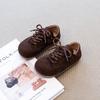 Zapatos Infantiles Estilo Coreano Niñas Retro Zapatos Birkenstock Otoño 2025 Nuevos Zapatos para Niños Suela Suave Zapatos Casuales para Bebé