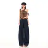 Novedades Verano 2026 Jeans Americanos Retro para Mujer, Azul Denim Americano Curvo, Estilo Vintage Deconstruido