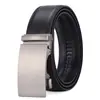 Cinturón de Cuero Extendido de 160 cm para Hombre con Logo Láser Personalizado Hebilla Automática para Hombre Cintura Cuero Sintético Aleación Negocio