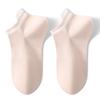 Calcetines de barco para mujer de algodón puro transpirable de malla 7A antibacterianos, calcetines de algodón para mujer, serie de contraste de verano con inclinación en ángulo recto