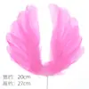 Hermosos Adornos Decorativos Variados de Plumas para Pastel de Cumpleaños Alas Grandes Alambre de Amor Avestruz Deformado Tarjeta Enchufe