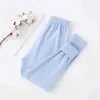 Calças Térmicas Infantis para Outono e Inverno, Leggings de Segunda Pele para Meninos e Meninas, Calças Simples Sem Costura para Adolescentes, Calças de Dormir de Veludo Alemão Listradas