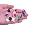 Comercio Electrónico Transfronterizo Dibujos Animados PVC Goma Blanda Dijes para Zapatos para Zuecos, Accesorios para Zapatos de Goma Blanda de PVC