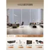 Conjunto de mesa de escritório e cadeira de escritório, mesa executiva de escritório simples, moderna, de luxo leve, de alta qualidade para presidente e CEO