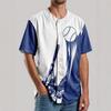 Verano 2025 Amazon Nuevo Casual Moderno Deportivo para Hombre Camiseta de Contraste con Letras Estampado 3D Cuello Redondo Béisbol
