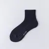 Meias Esportivas com Solado Atoalhado Masculinas Outono/Inverno Malha Solado Massageador Meias de Cano Médio Esportes Fitness Jogar Bola Meias Longas de Algodão