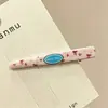 Pinza para el Cabello Estilo Coreano Retro Estampado de Leopardo para Mujer Horquilla Exquisita de Gama Alta Clip BB Dulce Dopamina Clip para Flequillo Lateral Accesorios para el Cabello