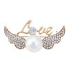 Broche de perlas para mujer, exquisito diseño de nicho, ramillete, ropa, broche anti-caminar, accesorios atmosféricos.