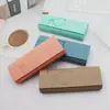 Estuche de Lentes de Gama Alta, Estuche de Lentes de Alta Calidad, Estuche Portátil de Cuero para Lentes, Listo para la Venta