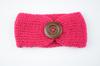 Diadema de Lana para Bebé de Otoño e Invierno con Hebilla Grande Tejida para Niños de Venta Caliente Europea y Americana, Accesorio para el Cabello Tejido a Mano