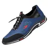 Dropshipping Transfronteiriço Outono 2025 Novos Sapatos Casuais Masculinos de Couro Versátil Moda Leve Estilo Britânico Sapatos Tendência Atacado Pu