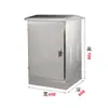 Caja de Distribución Exterior de Acero Inoxidable Gabinete de Red Montado en Pared Amplificador de Potencia Exterior Gabinete de Interruptores Caja para Equipos de Monitoreo de Bajo Voltaje