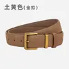 Nuevo Cinturón de Piel de Vaca con Terciopelo de Copo de Nieve para Mujer con Vestido y Jeans con Cinturón Retro de Gama Alta para Chicas de Nicho