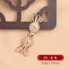 Hebilla Hanfu Botones Metálicos Cheongsam Botones Hechos en Song Hechos en Ming Hebilla Antigua Hebilla Dorada Plateada Botones de Cuello de Abrigo Antiguo