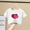 Camiseta Transpirable de Manga Corta 100% Algodón para Niñas Nuevo Estilo 2026 Ropa Infantil Camisetas de Verano para Niñas Mangas Medias Camisetas de Verano para Niños