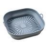 Bandeja para hornear de silicona para freidora de aire, redonda, cuadrada, para horno, almohadilla de silicona, olla de silicona para freidora de aire