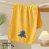 Toalla de Coral Fleece Estilo Pareja Hebei Felpa Personalizada Transfronteriza Toalla Facial para Adultos Absorbente y que no suelta pelusa 280Gsm