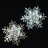 Nuevos accesorios de aleación para joyería DIY de copo de nieve grande con incrustaciones de diamantes, material de hebilla para decoración de salida de aire de coche de belleza para carcasa de teléfono móvil