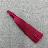 Yixiangfei 8cm Cuerda de Poliéster Anillo de Tracción Borla Pendientes de Poliéster Borla Nudo Chino Enderezado a Alta Temperatura Borla Colgante Venta al por Mayor
