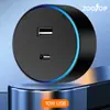Enchufe de Regleta Estándar Ruso para Exportación en Comercio Exterior Transfronterizo, Adecuado para Uso en Cocina, Dormitorio y Mesita de Noche