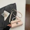 Bolso de mano casual de moda para mujer, versión coreana primavera/verano, bolso cruzado versátil, bolso cuadrado pequeño de diseño de nicho de color liso