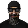 Capucha de Motocicleta para Payaso Forro de Motocicleta Bicicleta Gorra de Casco Verano Deportes Máscara de Protección Solar de Seda de Hielo Transpirable