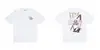 Camiseta Trapstar Americana High Street Hip-Hop Marca Tendência Verão Manga Curta Solta para Homens e Mulheres