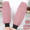 Mangas de Algodão, Estilo Fino Estendido, Mangas de Algodão Puro Anti-Manchas para Cozinha Masculinas e Femininas, Mangas Resistentes ao Desgaste para Roupa de Trabalho de Outono e Inverno, Proteção do Trabalho