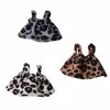 Disfraz para Mascotas Ropa para Hámster Hámster Dorado Cobaya Verano Lindo Estampado de Leopardo Vestido con Tirantes Suministros para Hámster