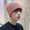 Gorro de invierno para hombre de exportación, a prueba de viento, resistente al frío, cálido, gorro de lana tejido grueso, extra grueso, forrado de polar, adecuado para cabezas grandes