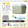 Caja aislada engrosada para uso comercial, adecuada para venta ambulante, uso en automóvil, actividades al aire libre, mantener los alimentos frescos, pesca y camping; enfriador portátil para uso doméstico