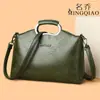 Bolsa de Mujer de Comercio Exterior de Gama Alta Moderna Retro con Relieve Patrón Oscuro Bolso de Mano Bolso para Madres de Mujeres de Mediana Edad Bolso de Hombro Único Bandolera