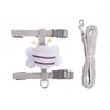 Coleira e guia de pet Abelhinha para passear com cães, especialmente projetada para cães e gatos de pequeno e médio porte, confortável e ajustável para uso ao ar livre