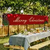 Amazon Transfronterizo Nuevo Banner de Bandera para Fiesta de Navidad Decoraciones de Atmósfera para Escena de Patio Festivo Decoraciones