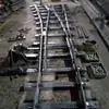 Desvio simples ferroviário: estrutura robusta e resistente ao desgaste, estável e durável, resistente a impactos, adequado para trilhos de mina de carvão subterrânea
