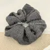 Goma para el pelo de punto hueca de otoño e invierno para mujer, elegante goma para coleta, accesorio para el pelo tipo cuerda versátil