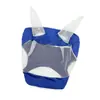 Cubierta para la cabeza de caballo para protección de orejas, protección ocular, protección de la cabeza, protección contra el viento y la arena, protección contra picaduras de mosquitos y moscas, máscara para caballos, protección ocular para caballos, protección solar, transpirable