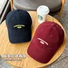 Gorra de Béisbol Versátil de Ala Ancha Estilo Coreano para Mujer en Otoño, Gorra de Copa Suave Cepillada Gruesa de Alta Calidad, Gorra Pequeña Visera que Muestra la Cara para Hombre