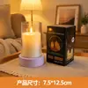 Luz de vela eletrônica simulada LED, acrílico, para casamentos, fotografia, role-playing, iluminação de guia, Natal, aniversários e expressar amor, luz de ambiente