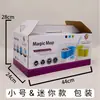 Mop Rotatório Mãos Livres para Pessoas Preguiçosas, Uso Doméstico, Mop de Limpeza em Um Passo com Balde, Conjunto Completo de Mop e Balde com Lavagem e Torção Integradas