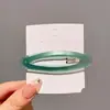 Celebridade da internet simples placa de acetato BB clipe para meninas franja lateral clipe lateral florido cor de casco de tartaruga oco gota d'água grampo de cabelo