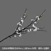 Simulación de flor de ciruelo chino wintersweet rama larga única bonsái de ciruelo con decoración de arreglo floral escenario de boda hogar