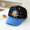 Chapéu de Desenho Animado para Bebê de 2-6 Anos para a Primavera de 2026, Boné de Beisebol Infantil Urso Espacial, Chapéu de Sol de Verão