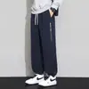 Pantalones Jogger de Moda para Hombre, Otoño 2026 Nuevos Elegantes Versátiles Pantalones de Chándal Grises, Marca de Moda, Tallas Grandes Sueltos Casuales
