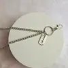 Joyería Transfronteriza Europea y Americana Cadena Punk Colgante de Hoja Metálica Cadena para Pantalones Unisex Versátil Accesorios de Cadena para Cintura Fabricante Mayorista