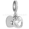 Panjia suministro caliente transfronterizo Europa y Estados Unidos populares cuentas de agujero grande cuentas sueltas pulsera collar accesorios fábrica al por mayor en stock
