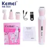 Depiladora Femenina Kemei KM-3024 Fábrica de Origen Soporta Personalización Depiladora Afeitadora Partes Privadas