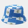 Novo Chapéu de Balde com Elemento de Bandeira Multi-País Transfronteiriço (Chapéu Bucket Casual Tendência Estilo Logo de País) SJ