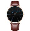 Reloj Wish New Geneva Casual Estilo Coreano Reloj Simple Correa de Malla Reloj de Pulsera de Cuarzo Comercio Exterior Reloj de Hombre